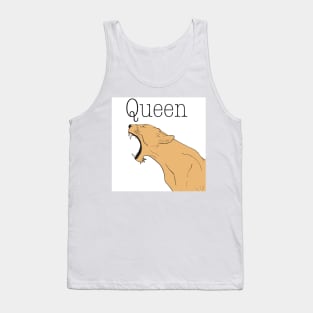 Queen lioness Tank Top